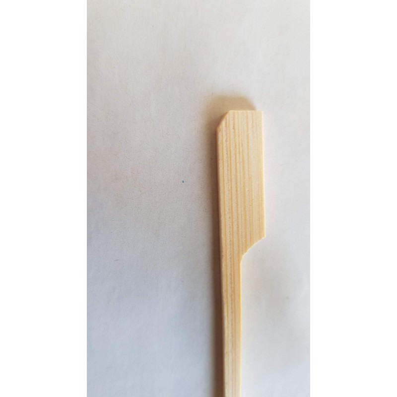 200 Pcs 3.5 Inch Bamboo Picks Paddles