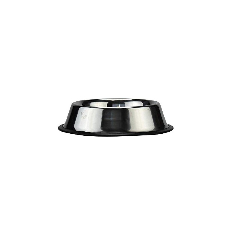 Fancy Pets Plato de Acero Inoxidable para Perro con 24