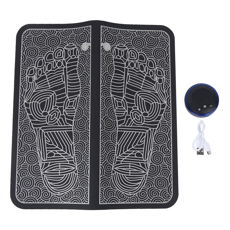 Pulse Electric Leg Feet EMS Massager Intelligent Massage Pad Cushion
