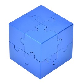 3D Quadrate Shape Decompression Toy Assemble Logical Thinking Educational ToyBlue