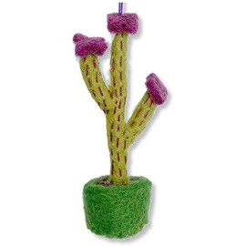 Ruth + Wilde Cactus Wool Ornament for Holiday Christmas Tree Desert Plant