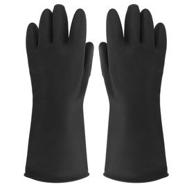 Chemical Protective Rubber Gloves Long Sleeve Acid and Alkali Resistance Insulation Equipment