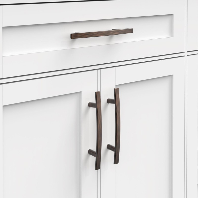 HESTIA HARDWARE 10 Pack | Oil Rubbed Bronze Cabinet Pull
