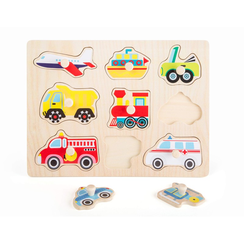 Wood puzzle "Vehicles"