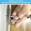 NLONLL Pack of 6 Threaded Rod M6 x 300 mm