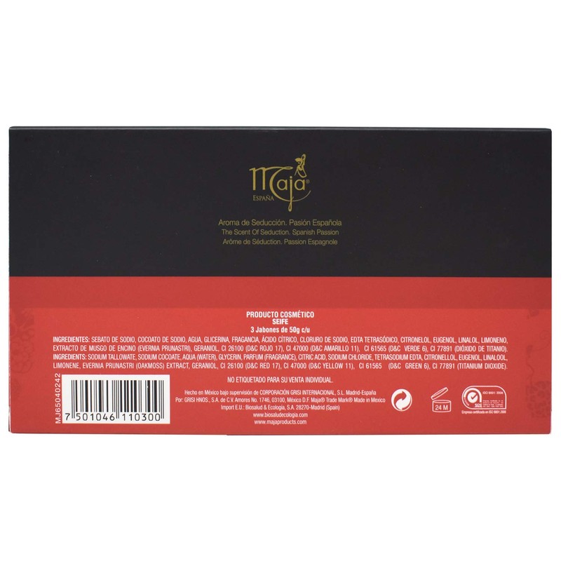 Maja Soap Set Oval (3 x 1.7 Oz.) 5.1 oz.