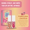 RUDE Cosmetics Tinted Lip Oil for Women, Hydrating Lip Gloss