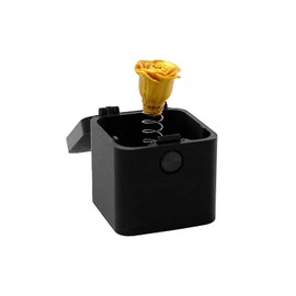 Tabanzhe Rose Surprise Gift Box-3D Gold Roses in a Box Novelty Pop Up Surprise Gift Box for Birthday Valentine's Day Dating Anniversary Proposal Desk Decor