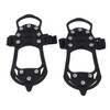 2pcs/set 10 Tooth Crampons Shoe Cover Rustproof Durable Mountaineering Ice