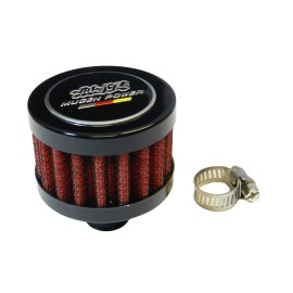 JDM HONDA ACURA JDM 9MM RACING MINI AIR OIL BREATHER FILTER MUG - RED