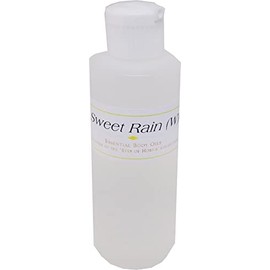 Sweet Rain Scented Body Oil Fragrance [Flip Cap - Clear - 4 oz.] - ID#117449