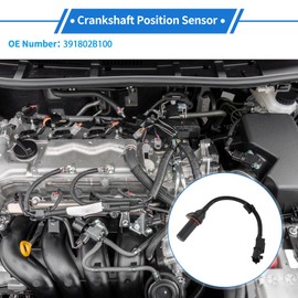 VekAuto 1 Pc Crankshaft Position Sensor for HYUNDAI Veloster 1.6 GDI 2011-2017 Sturdy Metal Plastic Black Engine Crank CKP Sensor