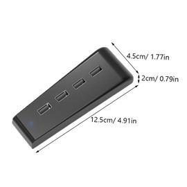 LABRIMP Port USB Hub Adapter USB Docking Station for Multi Device Support High Performance Reliable Expansion for Gaming Consoles and Accessories