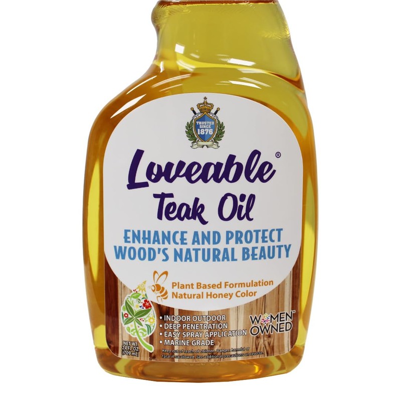 EcoDecors Loveable 24 oz Spray Bottle Teak Oil - 2