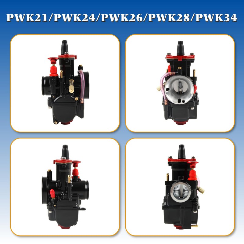 DOCAS PWK 34 mm Carburettor for Universal 125 cc to
