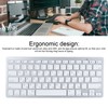 Ultra Thin Keyboard BT Wireless Splashing Proof Bilingual Language Keypad