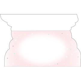 Sanrio Little Twin Stars Pink Starry Sky CD4-1 P 7404 Standard Message Card
