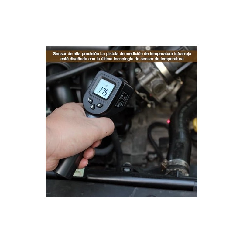 Termómetro Digital Cocina Digital Kitchen Thermometer, -50550C, BBQ, Freezer (Black)