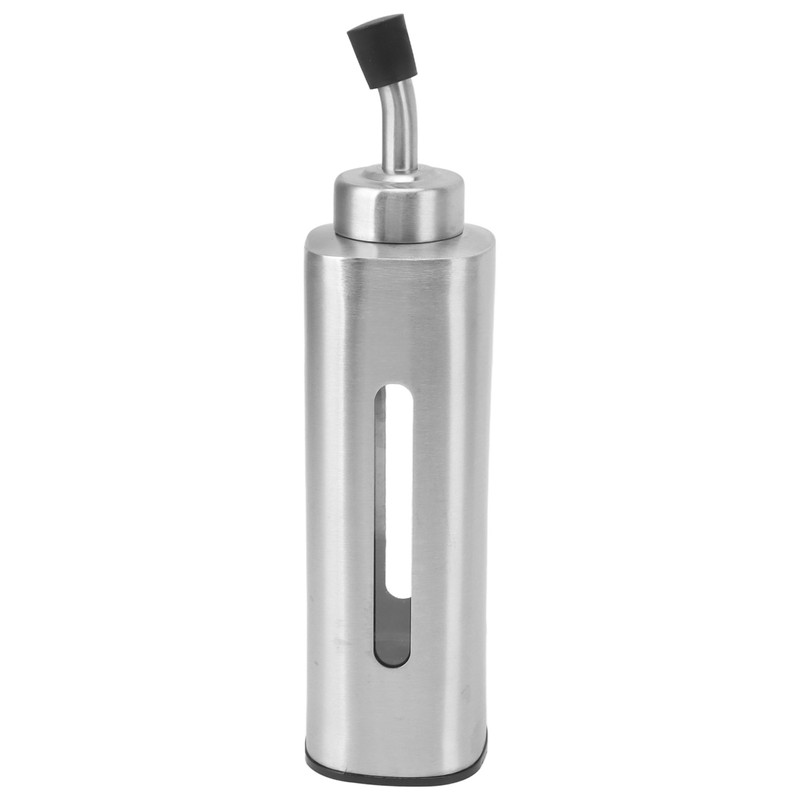 220ml Oil Dispenser Bottle Stainless Steel Oil Bottle Sauce Container