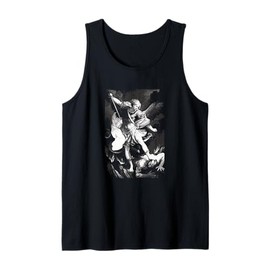 Saint Michael Archangel Angel Catholic Patron Tank Top