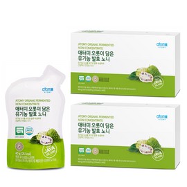 Atomy Organic Fermented Noni Pouch Type 48 Packets / 애터미 오롯이 담은 유기농 발효 노니 파우치형 48포