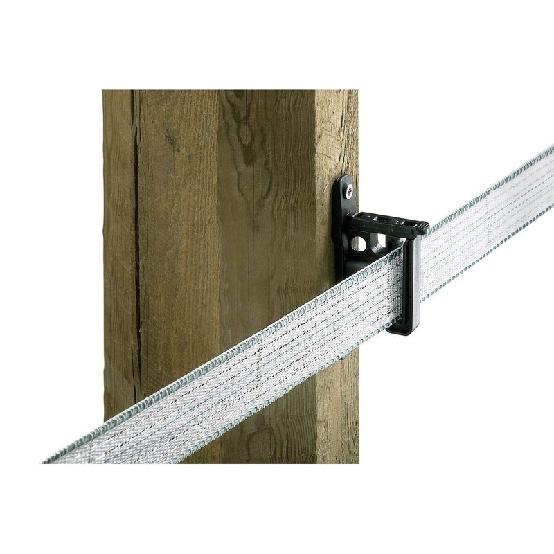 Easy Clip Insulator for Tape + Rope - Black