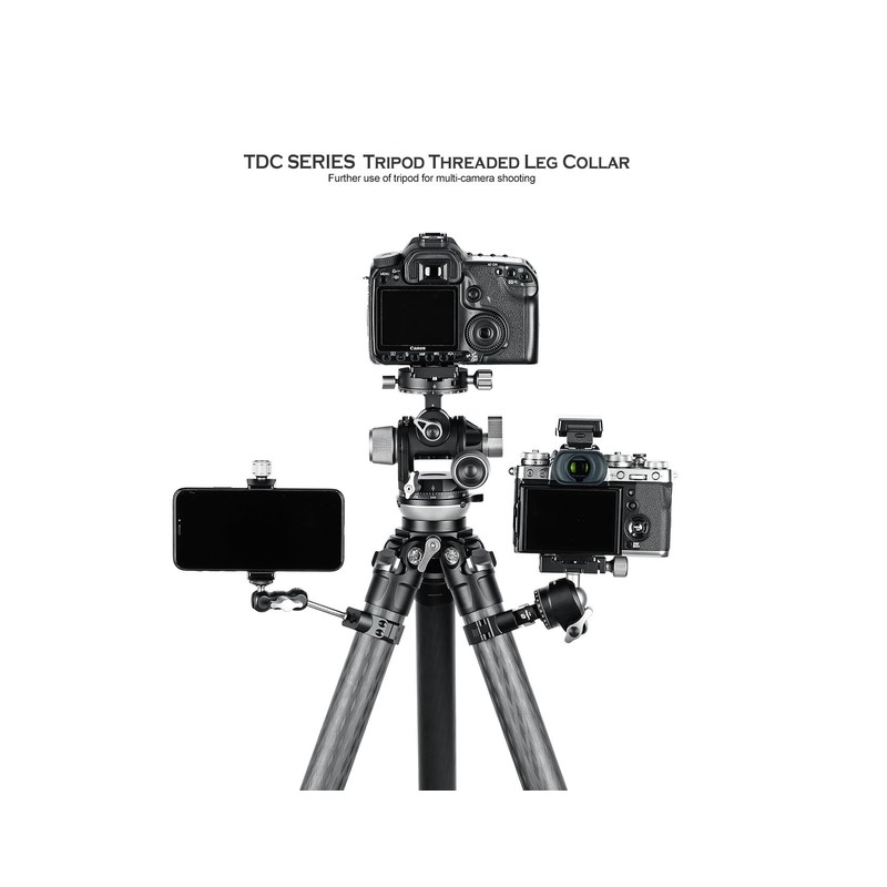 LEOFOTO TDC-32 Tripod Leg Clamp 32 mm + CF-9 Thread