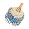 Two Channels Volume Potentiometer 2×24 Gear 20K High Accuracy Volume