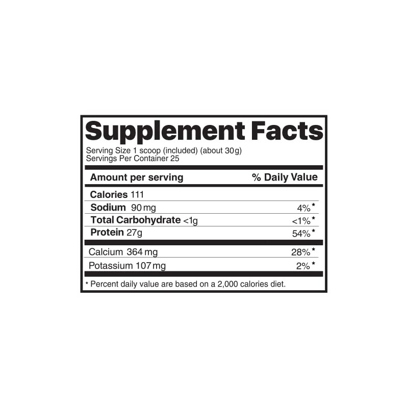 Believe Supplements - Flavored Isolate (Dark Chocolate)