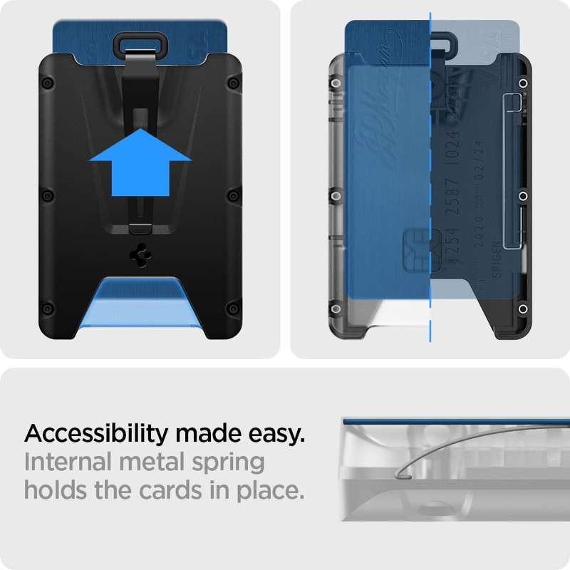 Spigen Life ID Badge Holder Card Wallet with Polycarbonate Clip