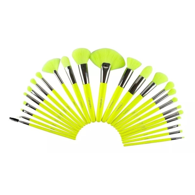 Misorel Set De 24 Brochas Con Estuche Para Aplicar Maquillaje