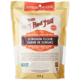 Bobs Red Mill Gluten Free Sorghum Flour 624g (Pack of 1), White