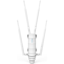 Outdoor WiFi Extender, AC1201 Dual Band 2.4G 5G, PoE Powered, 2 Gigabit Ports, 4x7dBi Antenna