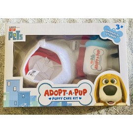 Ilumination The Secret Life of PETS Adopt A Pup - Puppy Care Kit Toy Universal Studios NEW