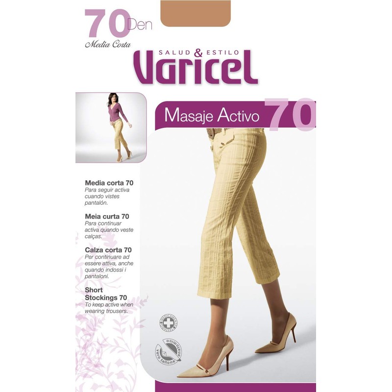 Media Short 70 Varicel Medium Compression 11/14 mmHg Elastic Band