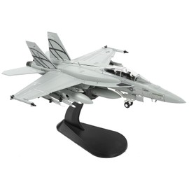 NUOTIE 1/72 F/A-18F Ultimate Hornet Diecast Alloy Aircraft Model F18F Fighter Jet Simulation Model Kit Military Aircraft Model with Bracket for Collection and Gift