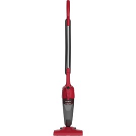 EUROSTAR 2 in 1 Lightweight Bagless Vacuum& Electric Broom, Red