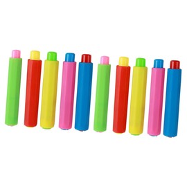 SHINEOFI 10Pcs Adjustable Lightweight Chalk Holders Water Soluble Graffiti Pen Clamps for Classroom Use Material Hands Chalk Support for Teachers and Students