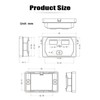 Car USB Socket with Cap, Dual Port Quick USB Charge