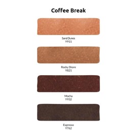 Altenew's Artist Alcohol Markers Coffee Break Set, 4 Shades of Beautiful Brown, Alcohol-Based Brush Markers, Easy Grip, Dual-Tip Alcohol Marker Set