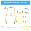 PATIKIL 8 9 10 11 Inch Lamp Harp Kit with