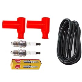 Yamaha 2x Spark Plug CAP +wires for Yamaha Banshee 350 YFZ350 1987-2006 Atv