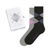 Burlington Basic Gift Box Socks Opaque Cotton (Organic), Multicoloured Black