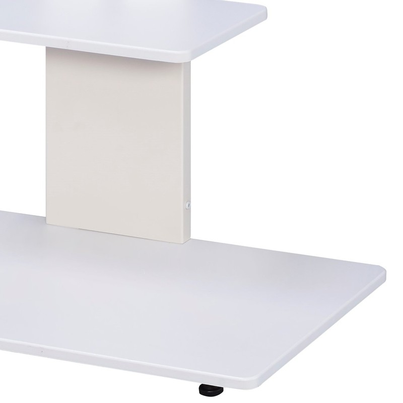 Proman Products Modern TV Stand With With Adjustable Mount and