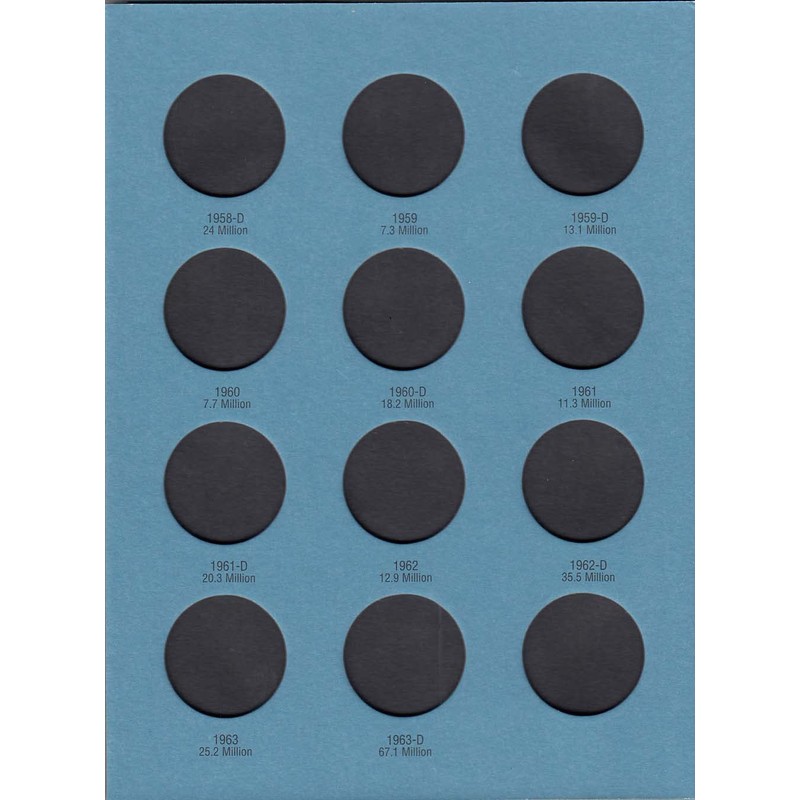 Whitman US Benjamin Franklin Half Dollar Coin Folder 1948 -