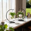 AceOrbit 12 Pcs Ornament Display Stand 6 Inch Iron Hanging