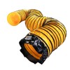 MOUNTO 25FT PVC Flexible Duct Hosing for Exhaust Fan (12inch
