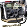 Mobestech 1pair Car Speaker Mounting Spacer Plastic Speaker Adapter Spacer