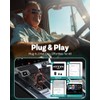 OTTOCAST Mini 2025 Adaptador automatico inalámbrico CarPlay/Android 2 en 1,WiFi