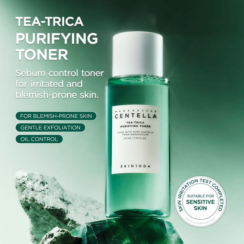 SKIN1004 Tea Trica Purey Fine Toner 210ml / Tea-Trica Purifying